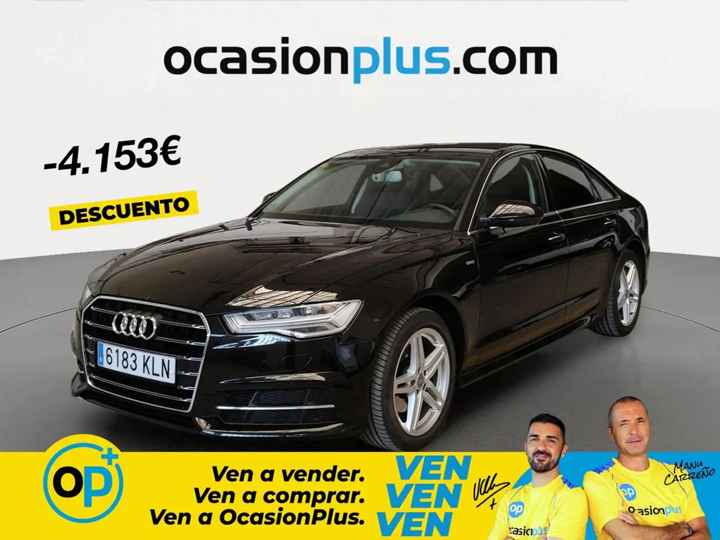 Audi A6 2.0TDI S line edition S-T 140kW Negro - 1