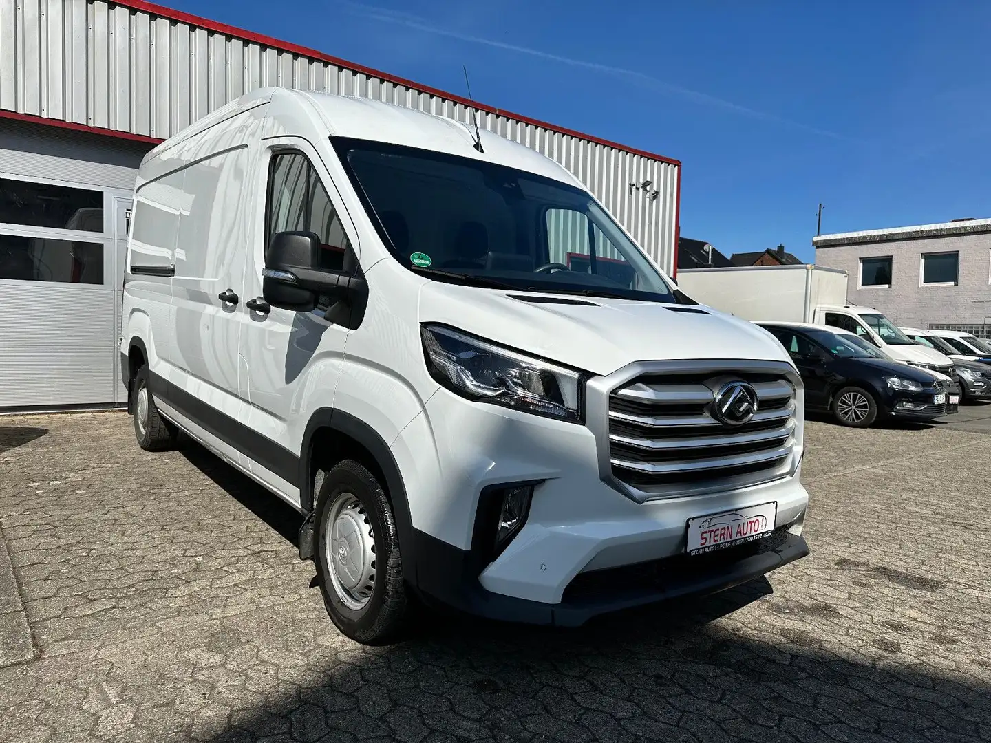 Maxus Deliver 9 Kasten Rückfahrkamera,Spurhalteassiste Weiß - 2