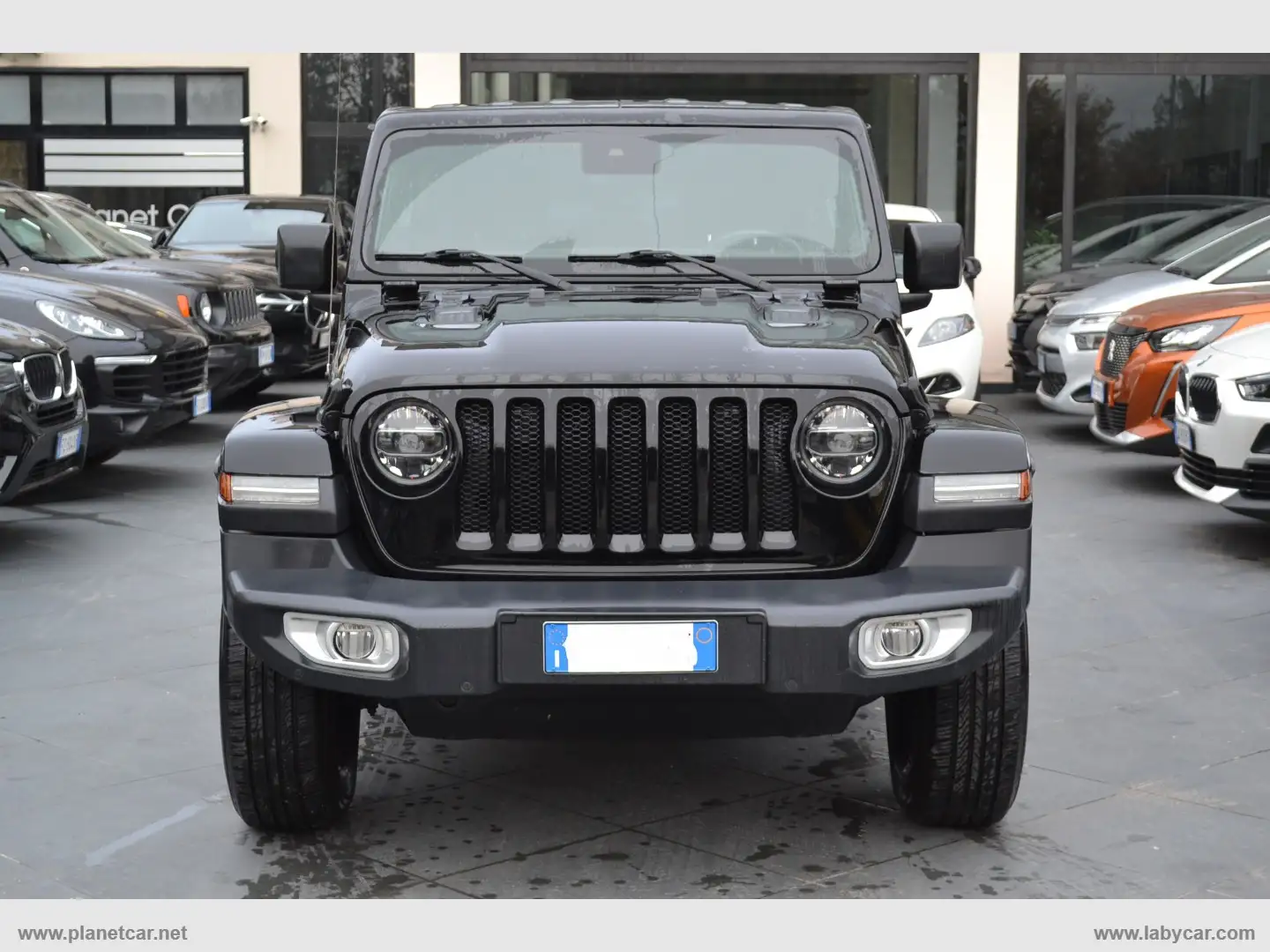 Jeep Wrangler Unlimited 2.2 Mjt II Sahara Nero - 2