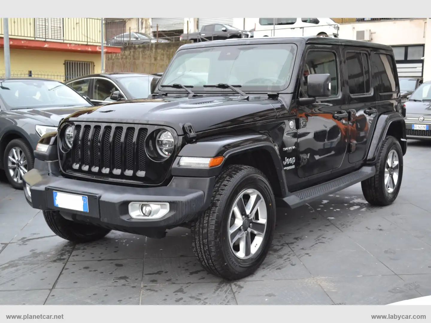 Jeep Wrangler Unlimited 2.2 Mjt II Sahara Nero - 1