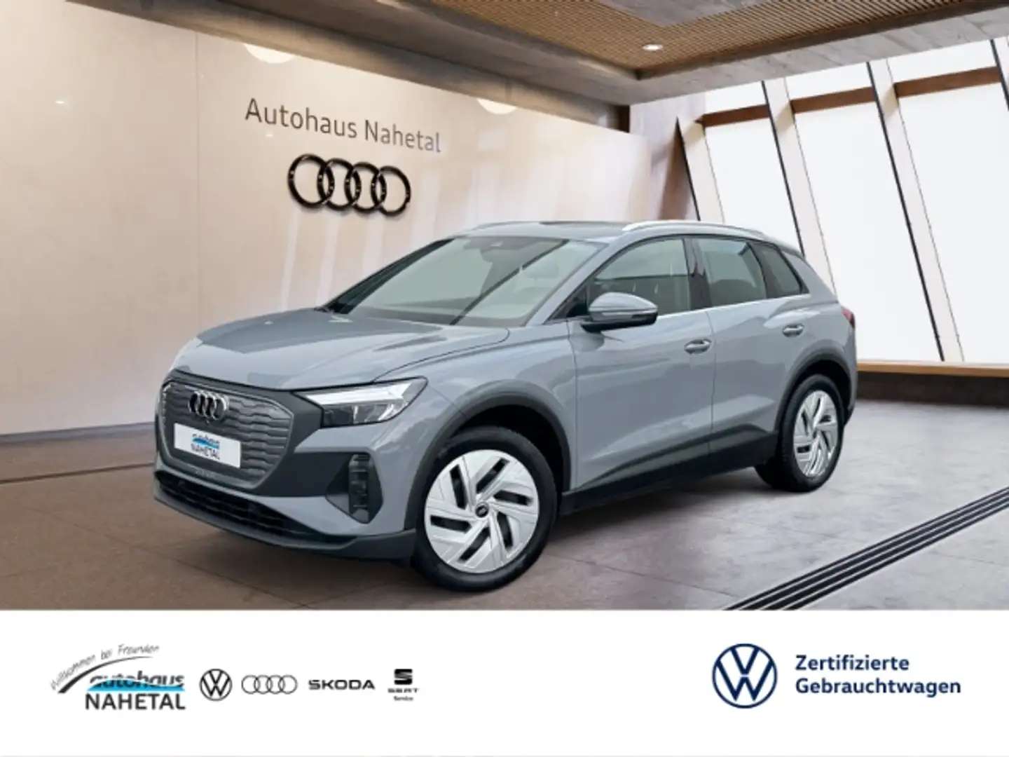 Audi Q4 e-tron 35 LED NAVI 3-ZONEN-KLIMA TEMPOMA SHZ VIRTUAL COCK Grau - 1