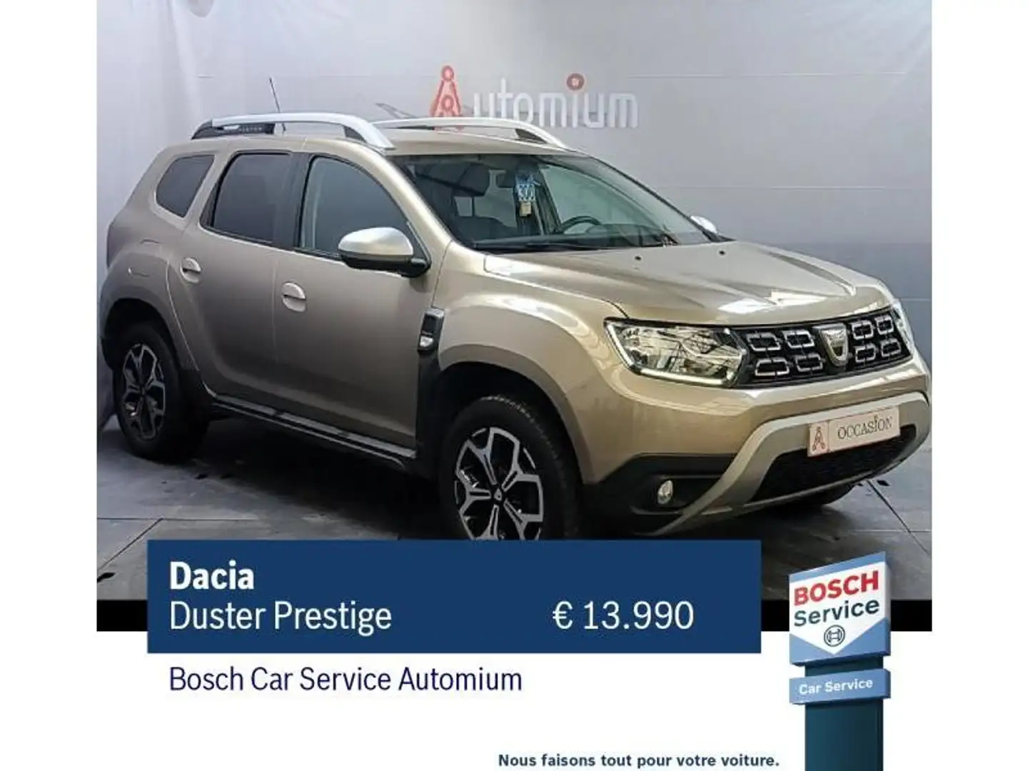 Dacia Duster PRESTIGE 336€ x 48m Altın - 1