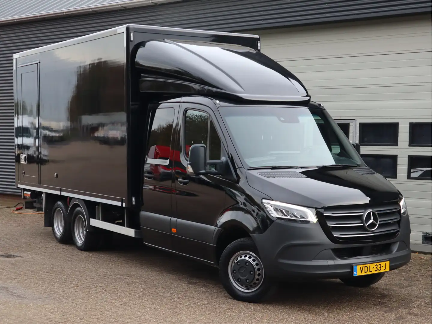 Mercedes-Benz Sprinter 519 CDI 3.0 V6 Euro 6 Automaat - Be-Combi Clixtar Schwarz - 2