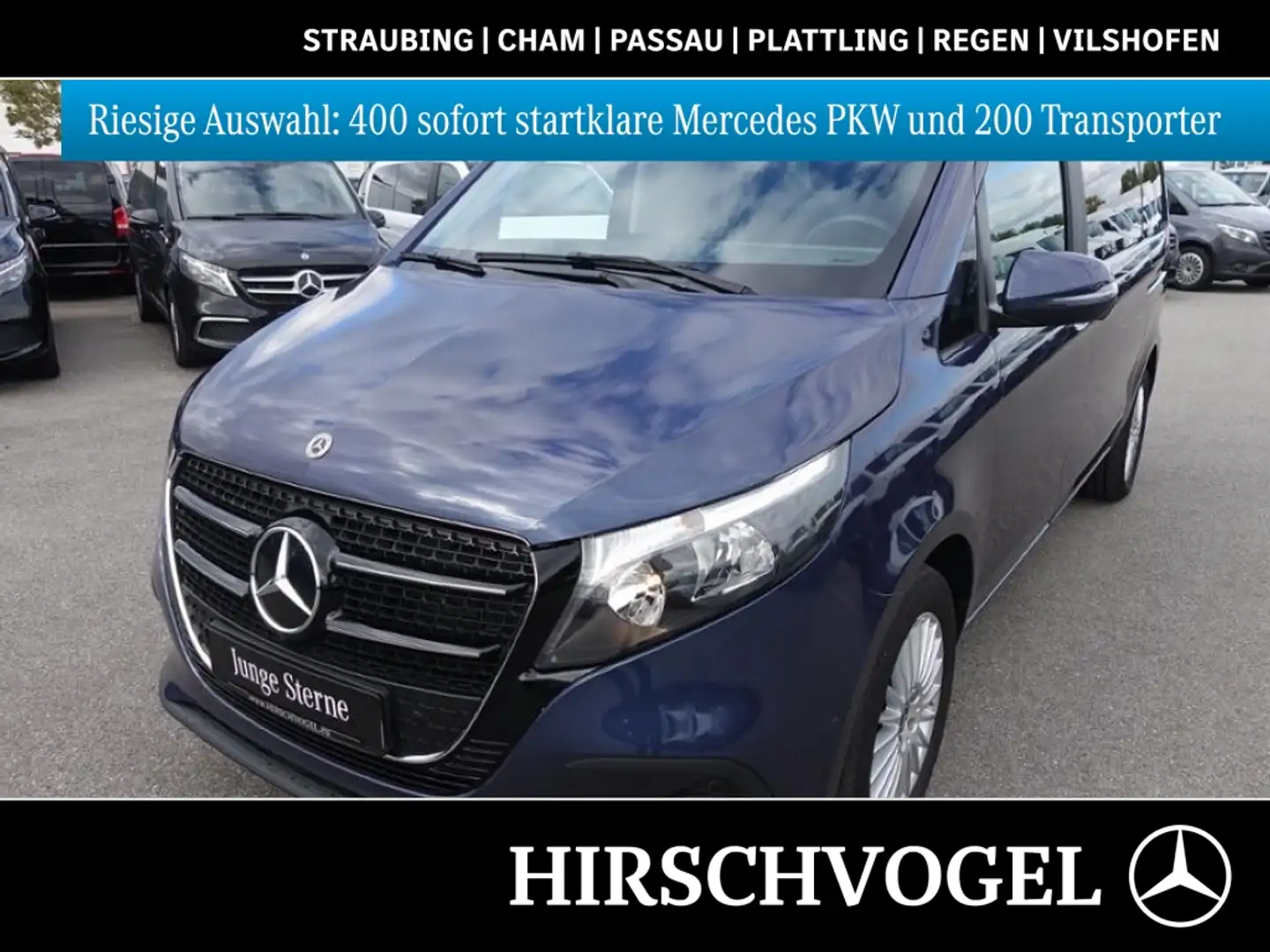 Mercedes-Benz V 220 d MOPF kompakt Distronic AHK2,5t Blau - 1