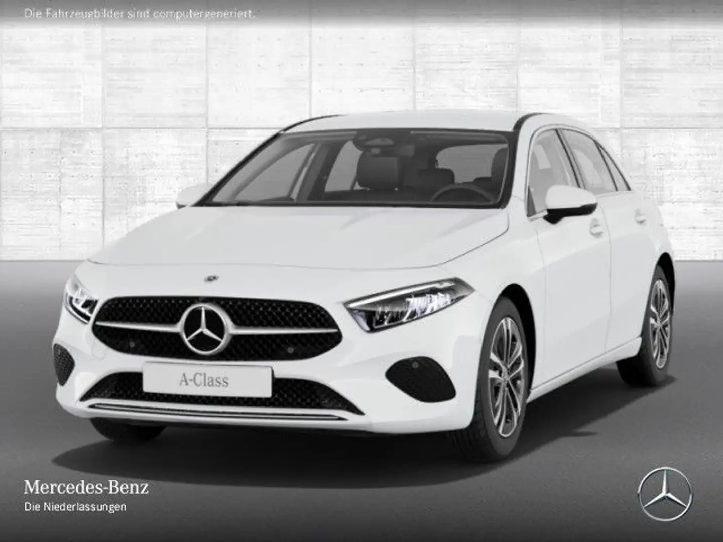 Mercedes-Benz A 180 PROGRESSIVE+LED+KAMERA+7G Blanc - 2