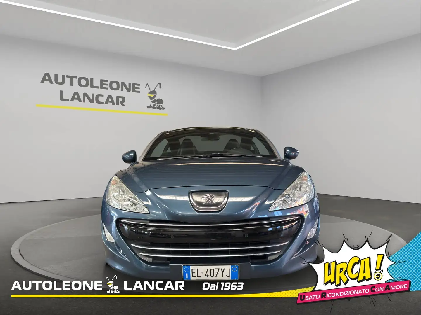Peugeot RCZ 2.0 hdi 163cv + PELLE Modrá - 2