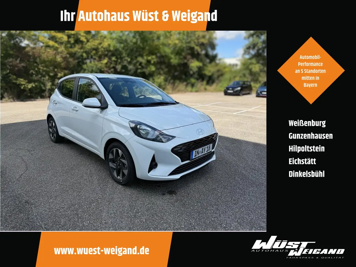 Hyundai i10 1.0 Trend Weiß - 1