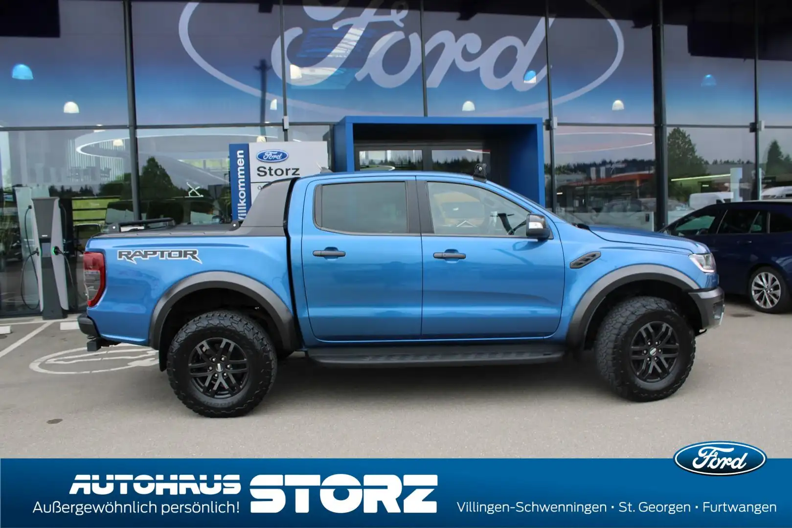 Ford Ranger Raptor ALLRAD|AUTOMATIK|BI XENON|ROLLO| Blau - 2