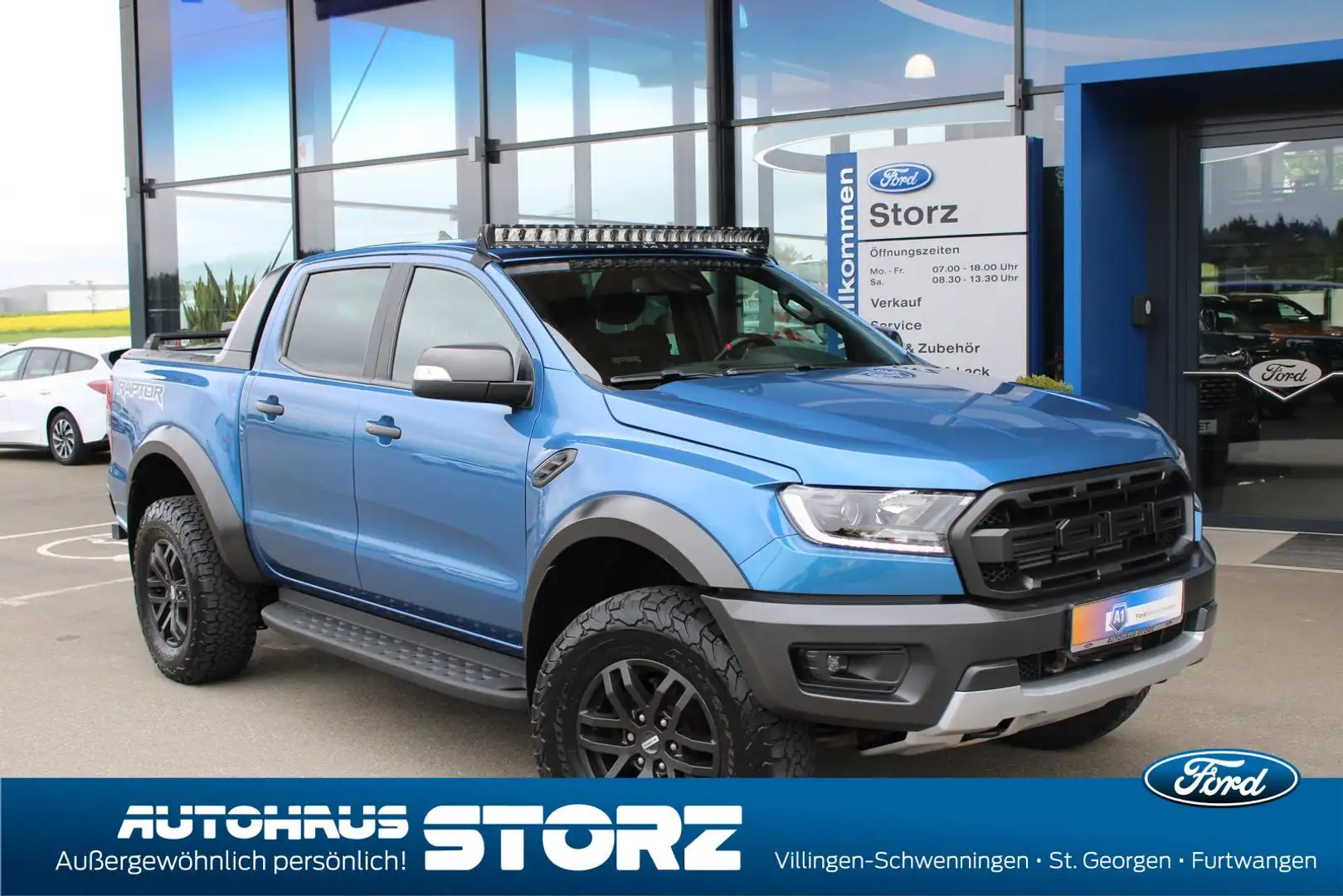 Ford Ranger Raptor ALLRAD|AUTOMATIK|BI XENON|ROLLO| Blau - 1