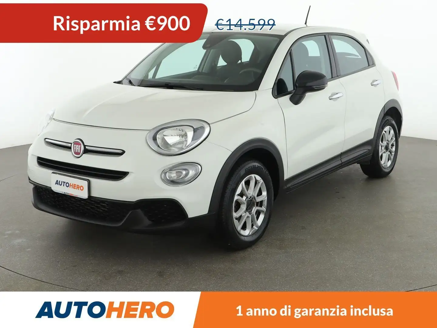 Fiat 500X 1.3 M-Jet Urban 95 CV Bianco - 1