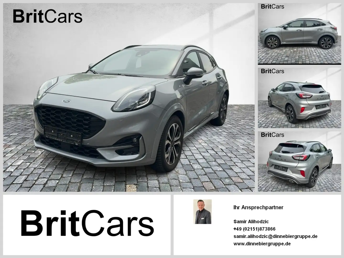 Ford Puma ST-Line X LED+Navi+Kamera+Winterpaket Argent - 1