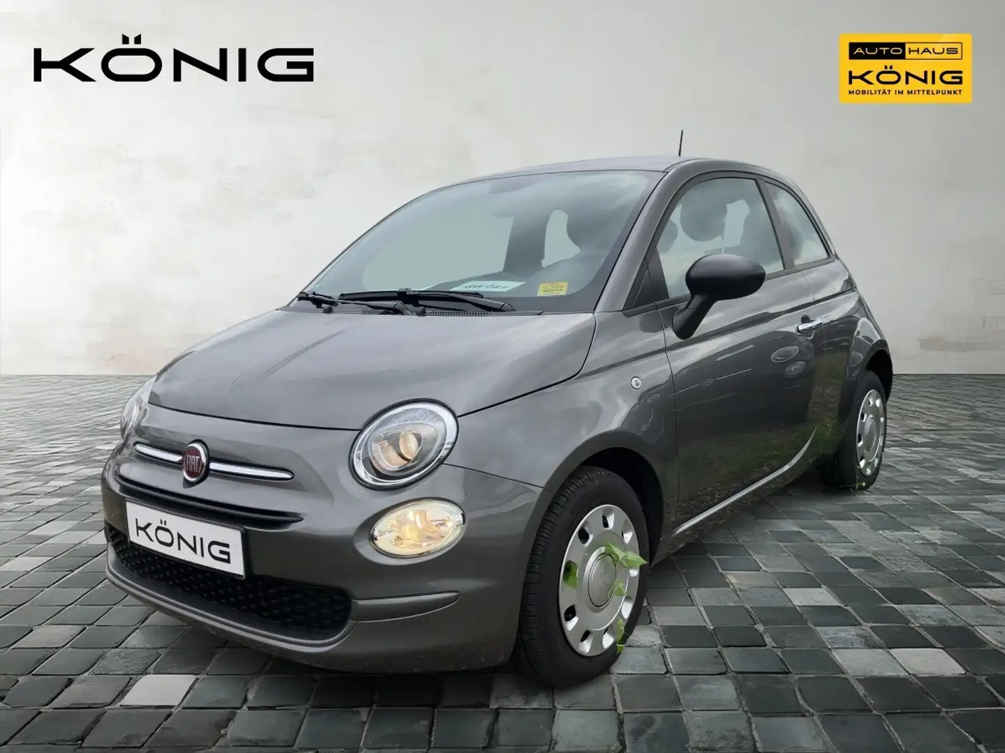 Fiat 500 1,0 Dolcevita Mild Hybrid Panoramaglasdach Grau - 1