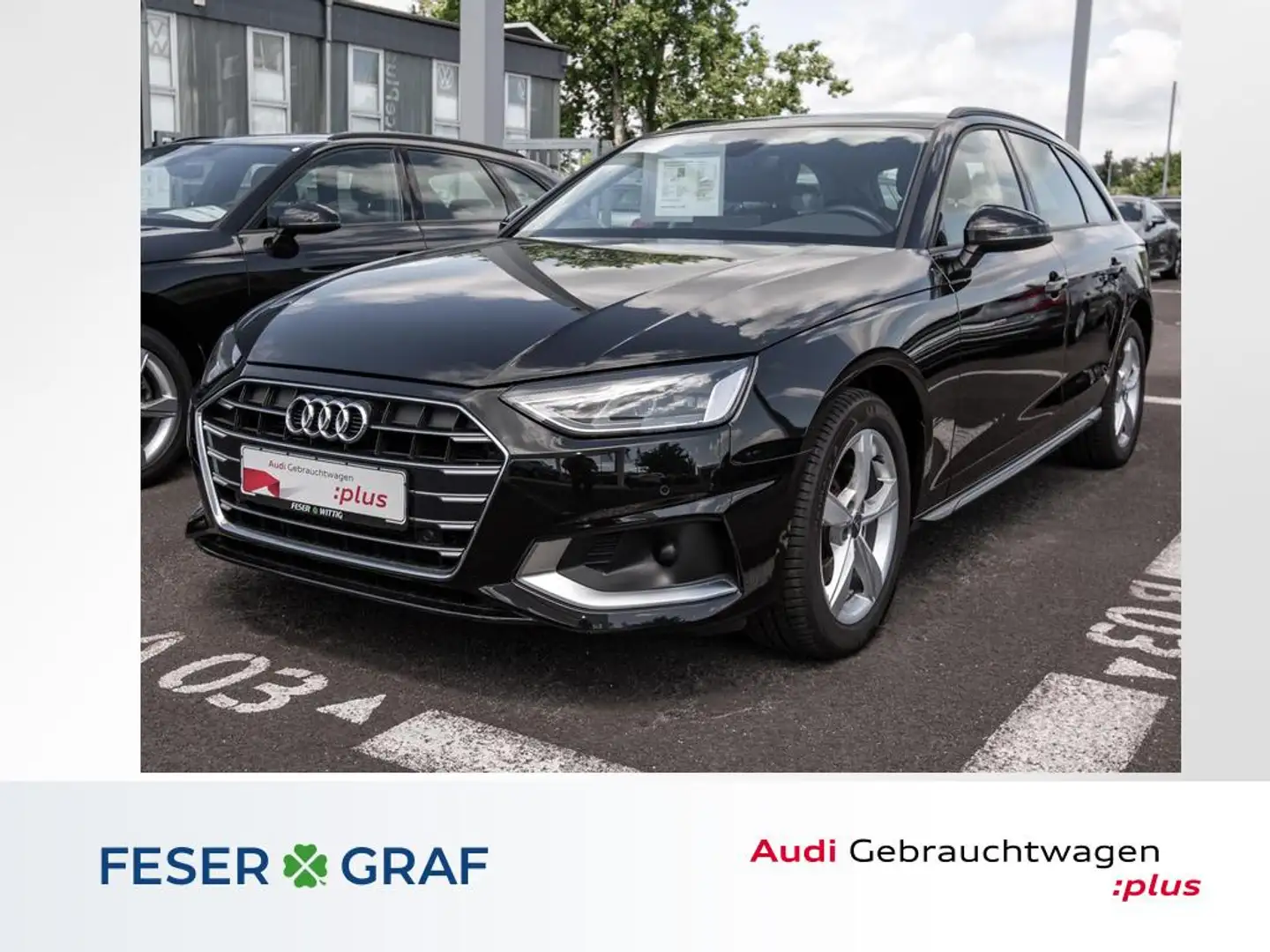 Audi A4 Avant 35 TDI advanced Stronic,LED,ACC,Navi+ Negro - 1