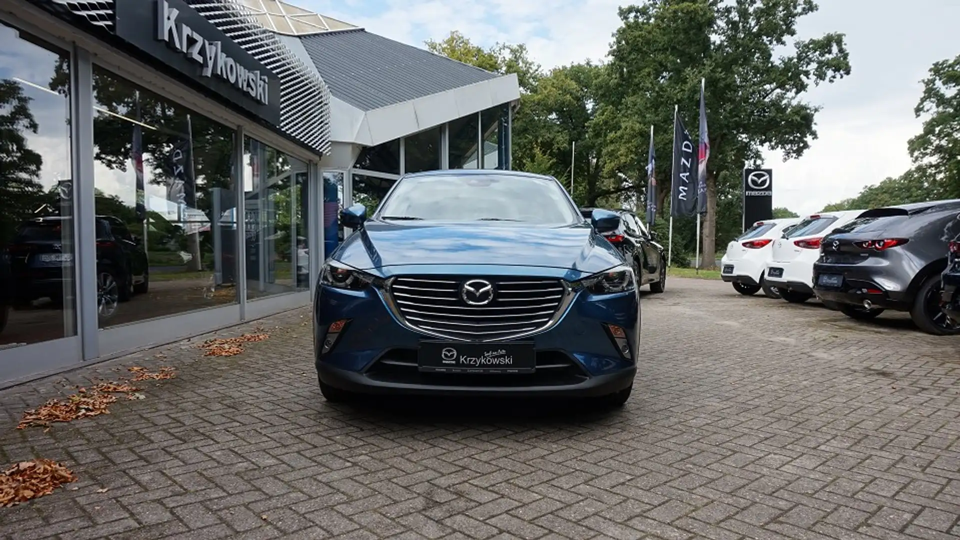 Mazda CX-3 SKYACTIV-G 120 FWD 88 kW (120 PS) Blau - 2
