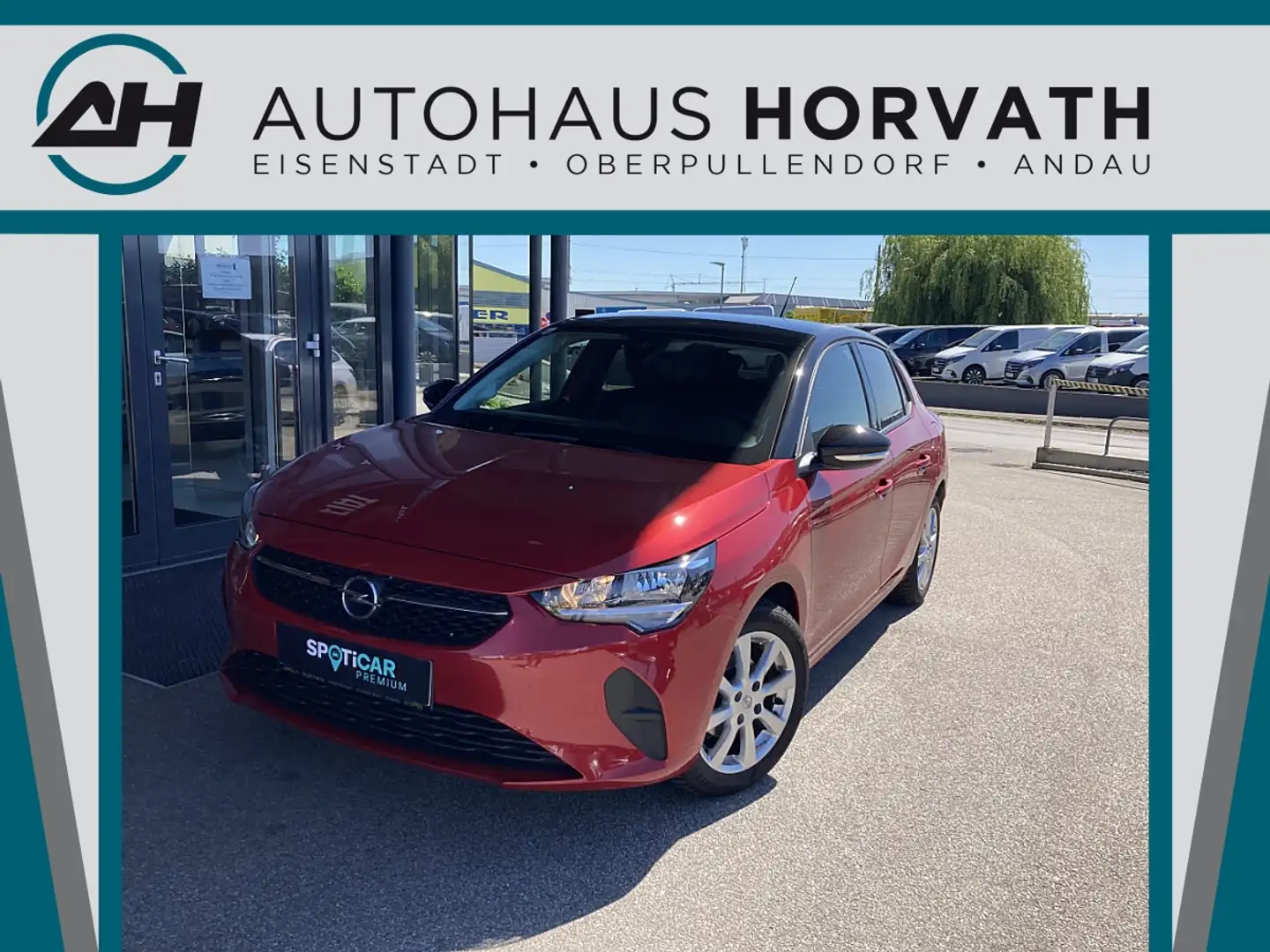 Opel Corsa 1,2 Edition Rot - 1