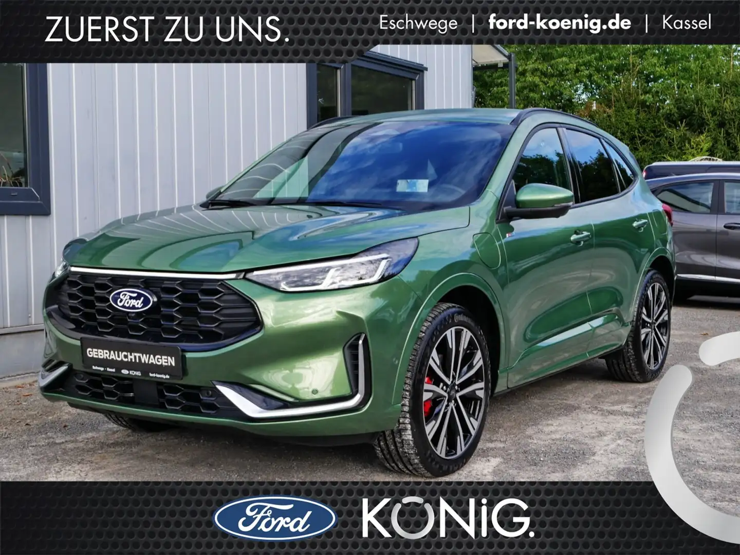 Ford Kuga ST-Line X Plug-in-Hybrid Matrix-LED+Head-Up Klima Grün - 1