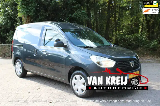 Dacia Dokker 1.6 MPI Grijs kenteken Marge BPM VRIJ