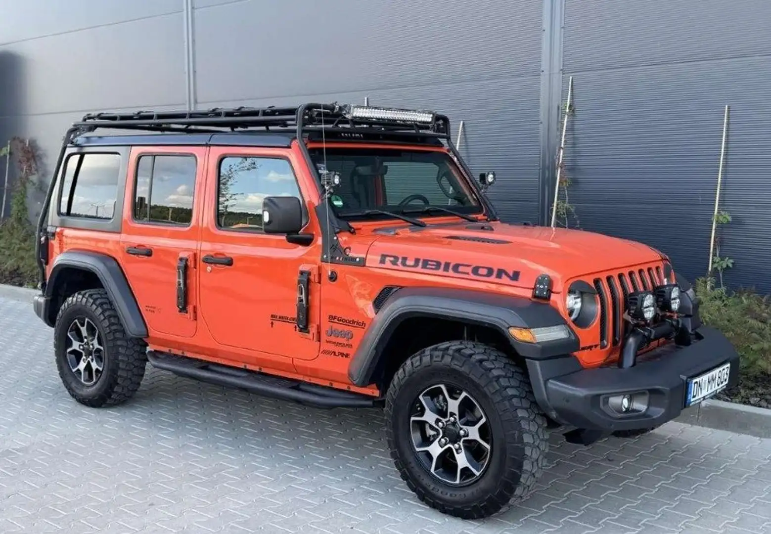 Jeep Wrangler Unlimited 2.2CRD Rubicon 8ATX Naranja - 1
