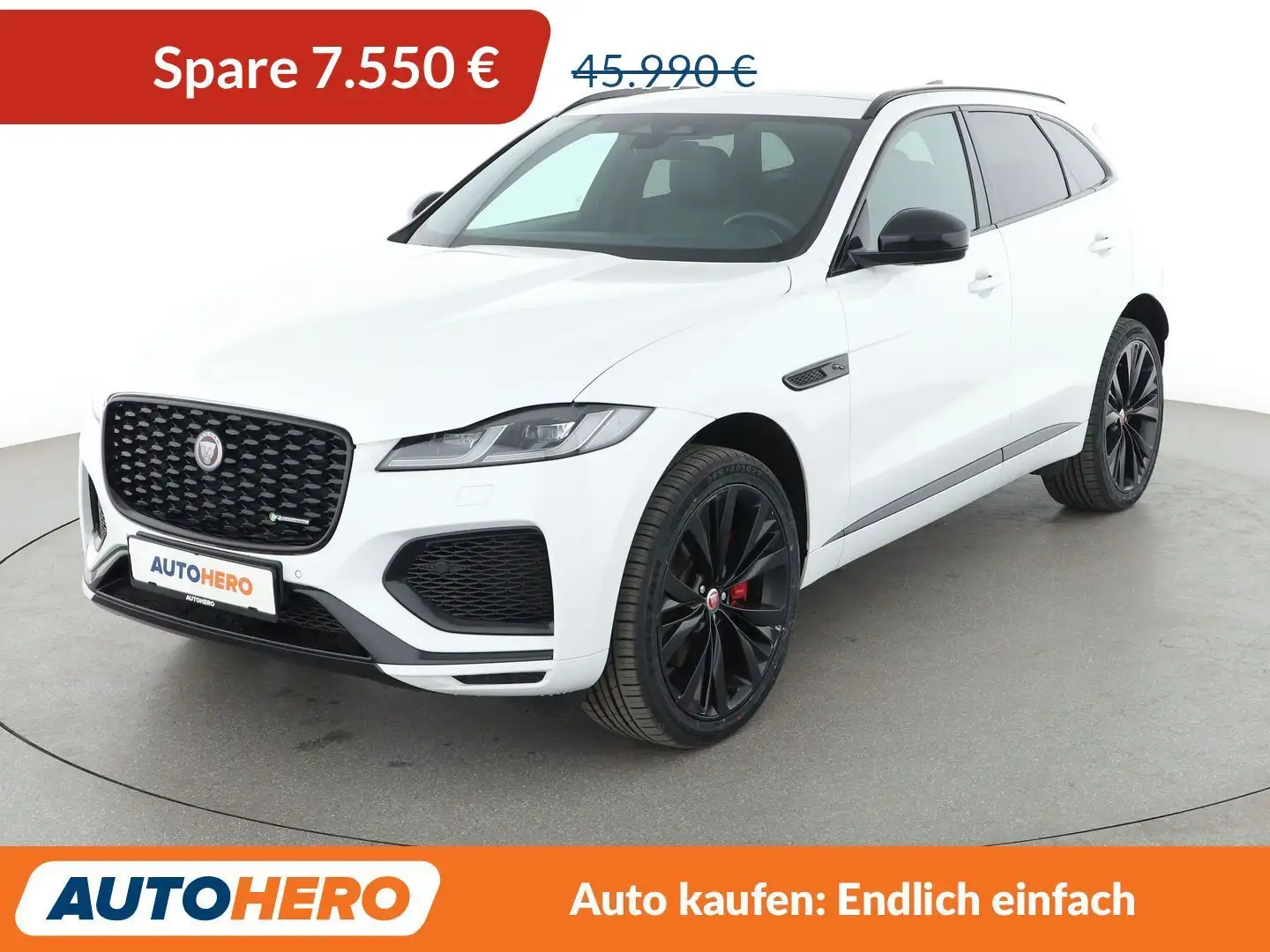 Jaguar F-Pace D300 Mild-Hybrid R-Dynamic Black AWD Aut.*NAVI*ACC Weiß - 1