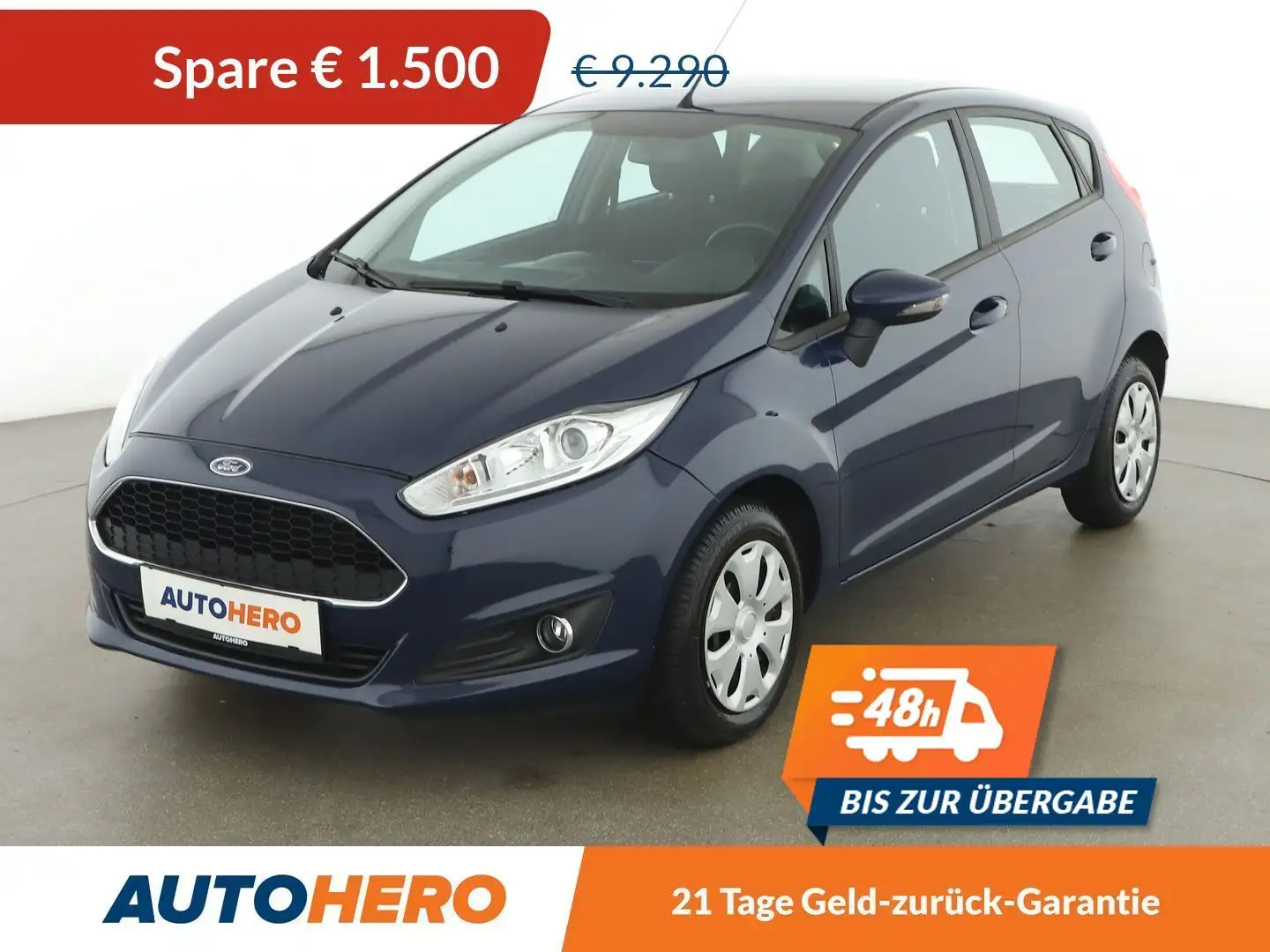 Ford Fiesta 1.25 Trend Blu/Azzurro - 1