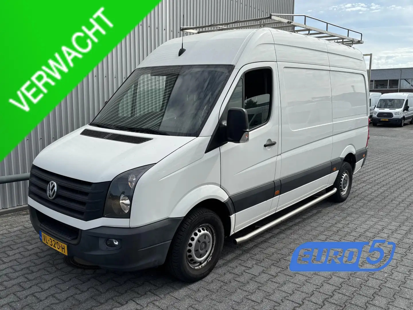 Volkswagen Crafter 35 2.0 TDI L2H2*3PERS*A/C*HAAK*IMPERIAL*NAVI Wit - 1