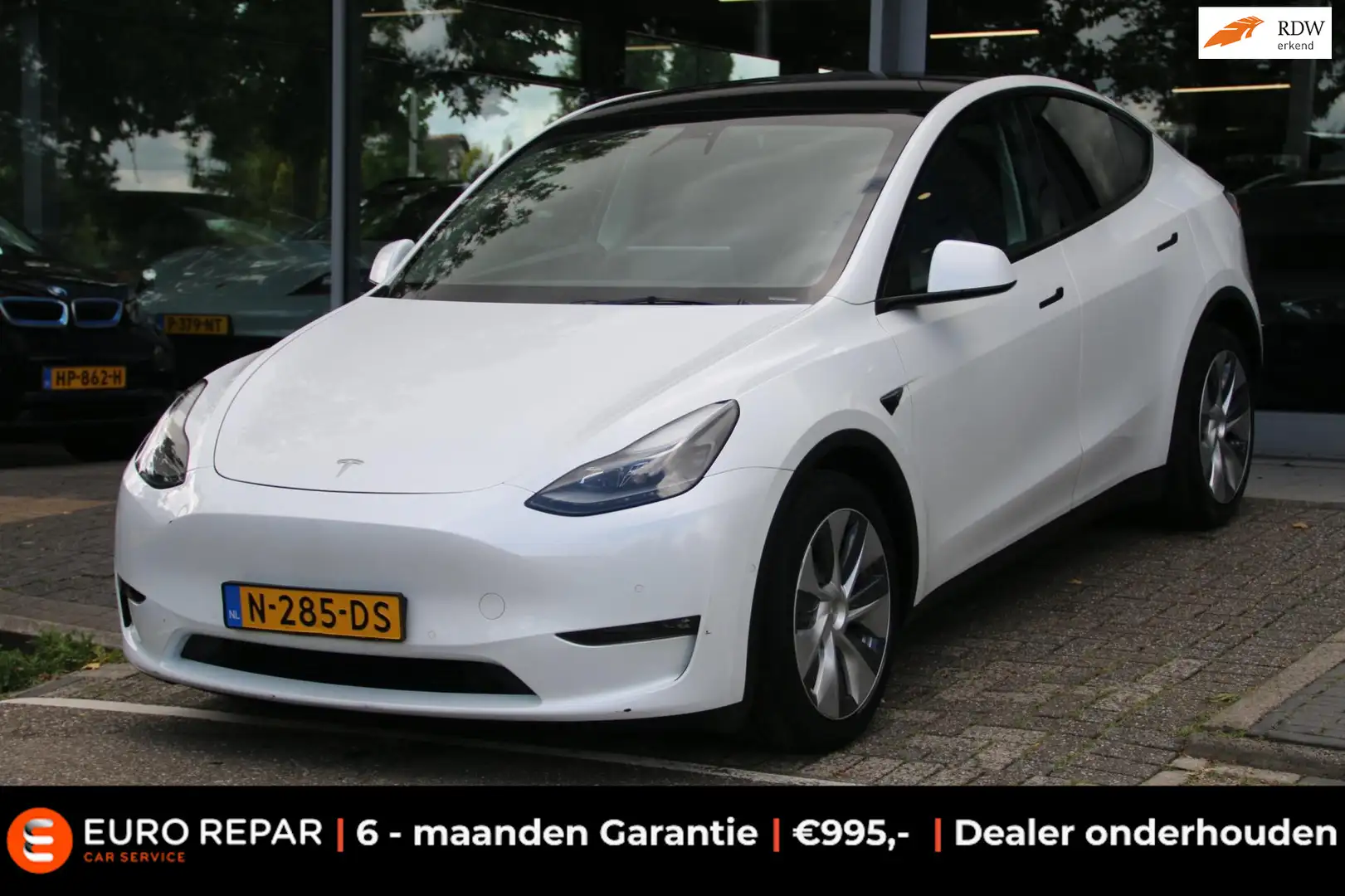 Tesla Model Y Long Range AWD 75 kWh Blanc - 1