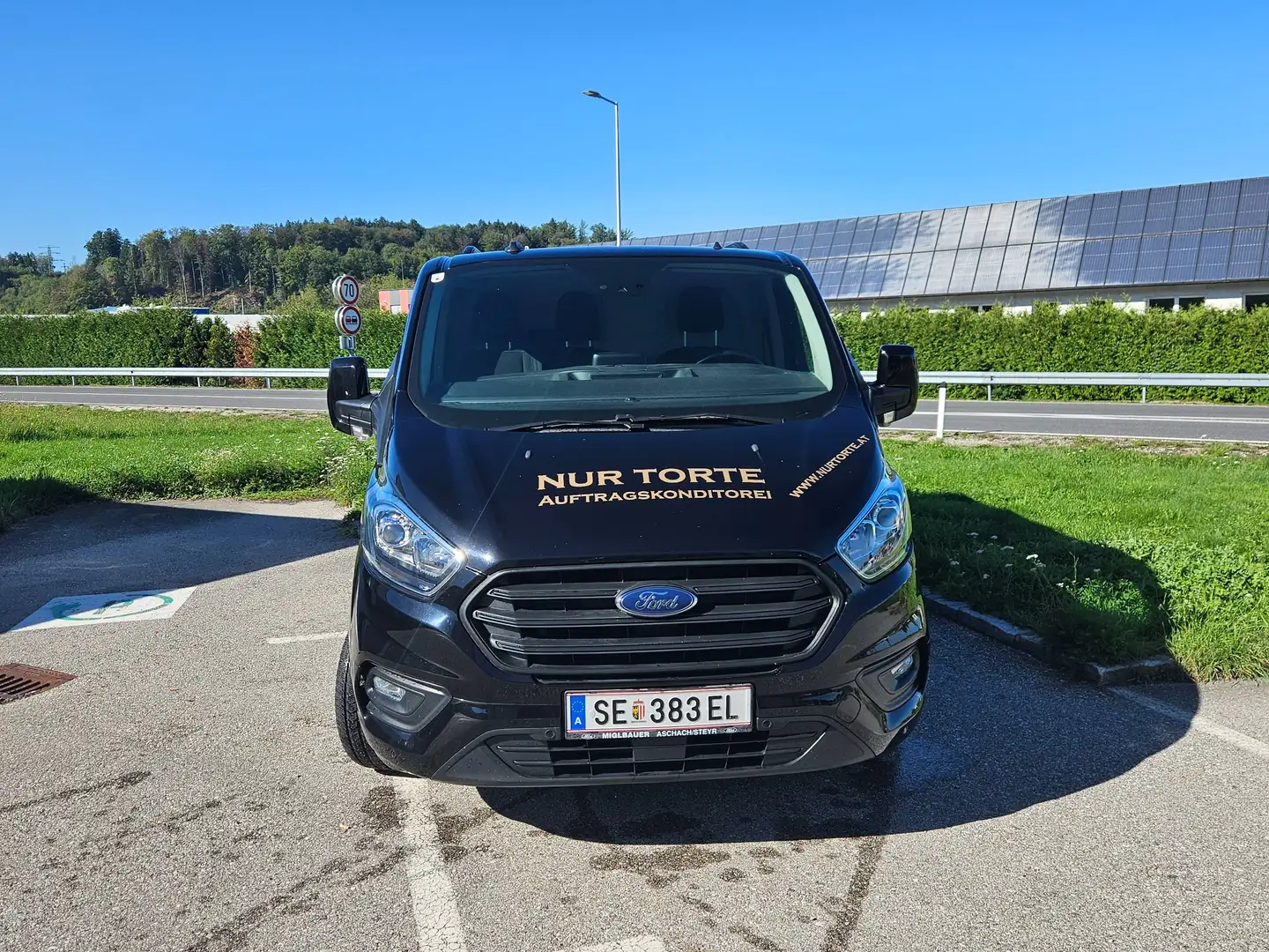 Ford Transit Custom Transit Custom Kasten 2,0 L1H1 260Basis Schwarz - 2