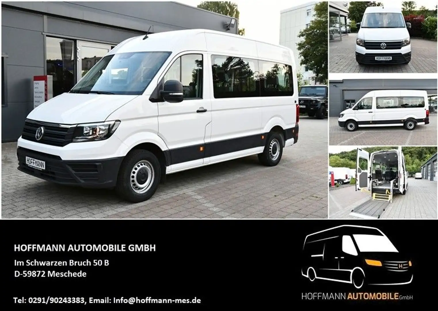 Volkswagen Crafter Bus/Kombi 35 FWD L2H2 Behindertengerecht Weiß - 1