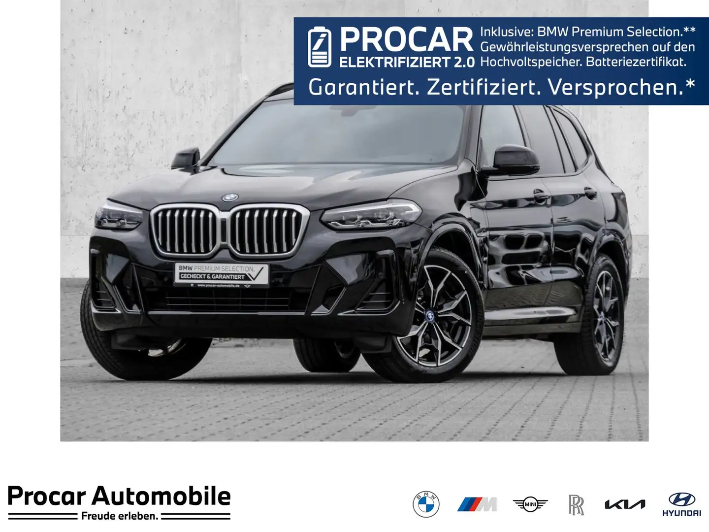 BMW X3 xDrive30e M SPORT+HuD+DA+PA+HiFi+SHZ Nero - 1