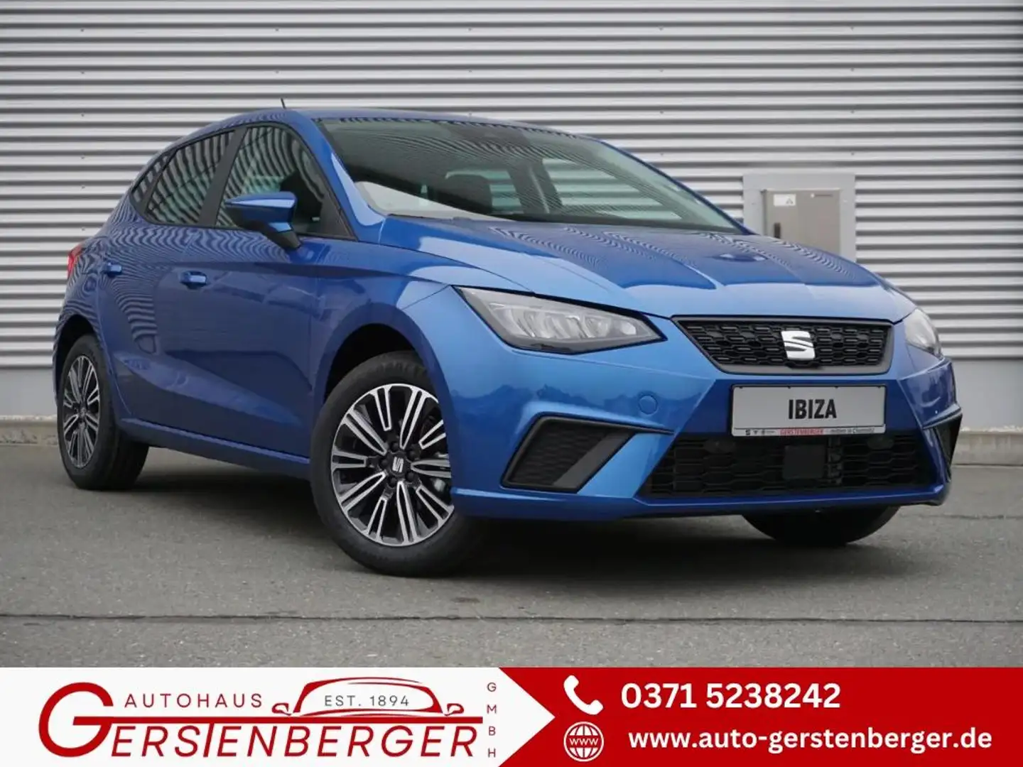 SEAT Ibiza Style Edition 1.0 TSI LED/Full-Link/Kamera Bleu - 1