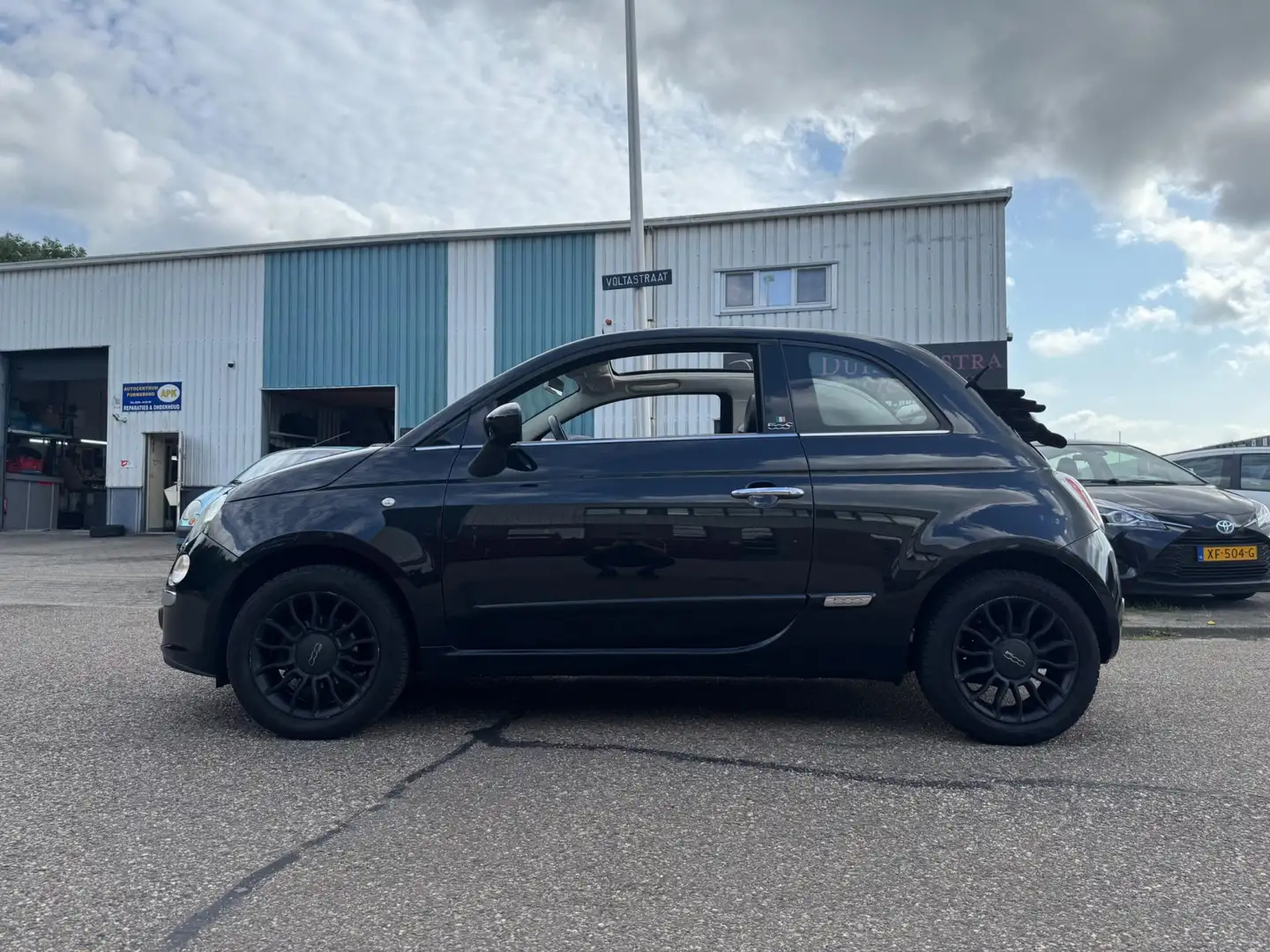 Fiat 500C 1.2 Lounge Cabrio! Automaat! Negro - 2