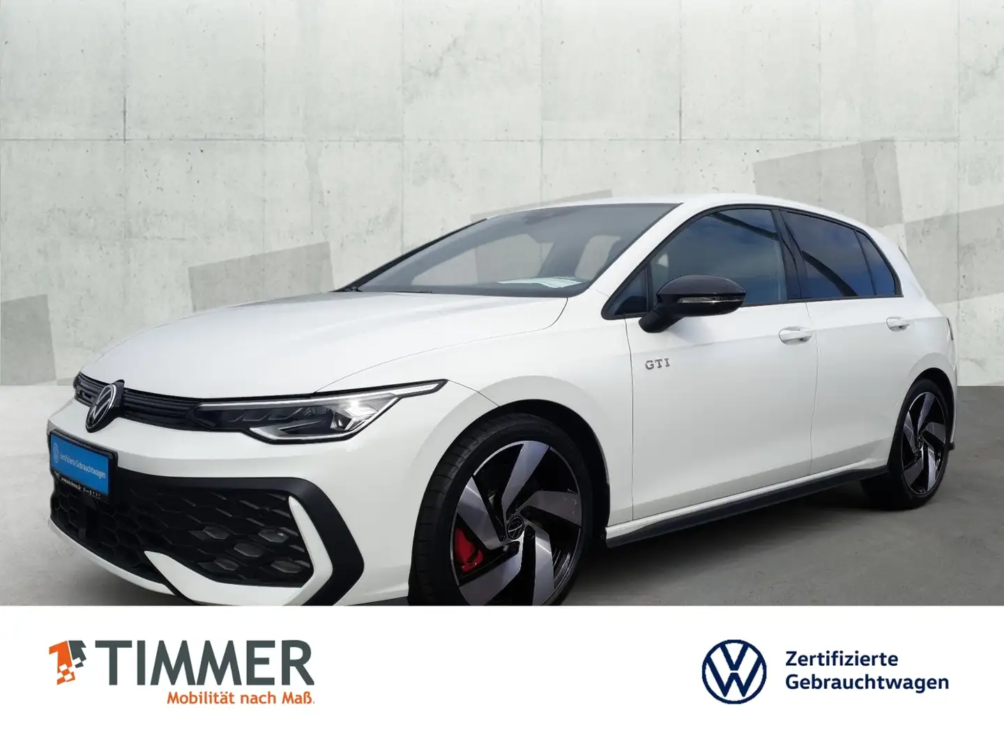 Volkswagen Golf VIII GTI 2.0 l TSI OPF *DSG*HUD*LED*KEYLESS*NAV* Weiß - 1