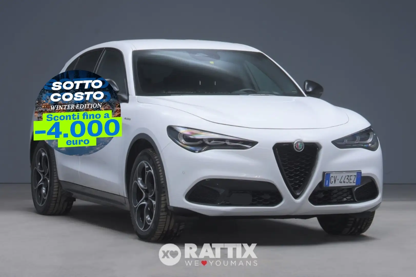 Alfa Romeo Stelvio 2.2 t 210CV Veloce Q4 auto Blanc - 1