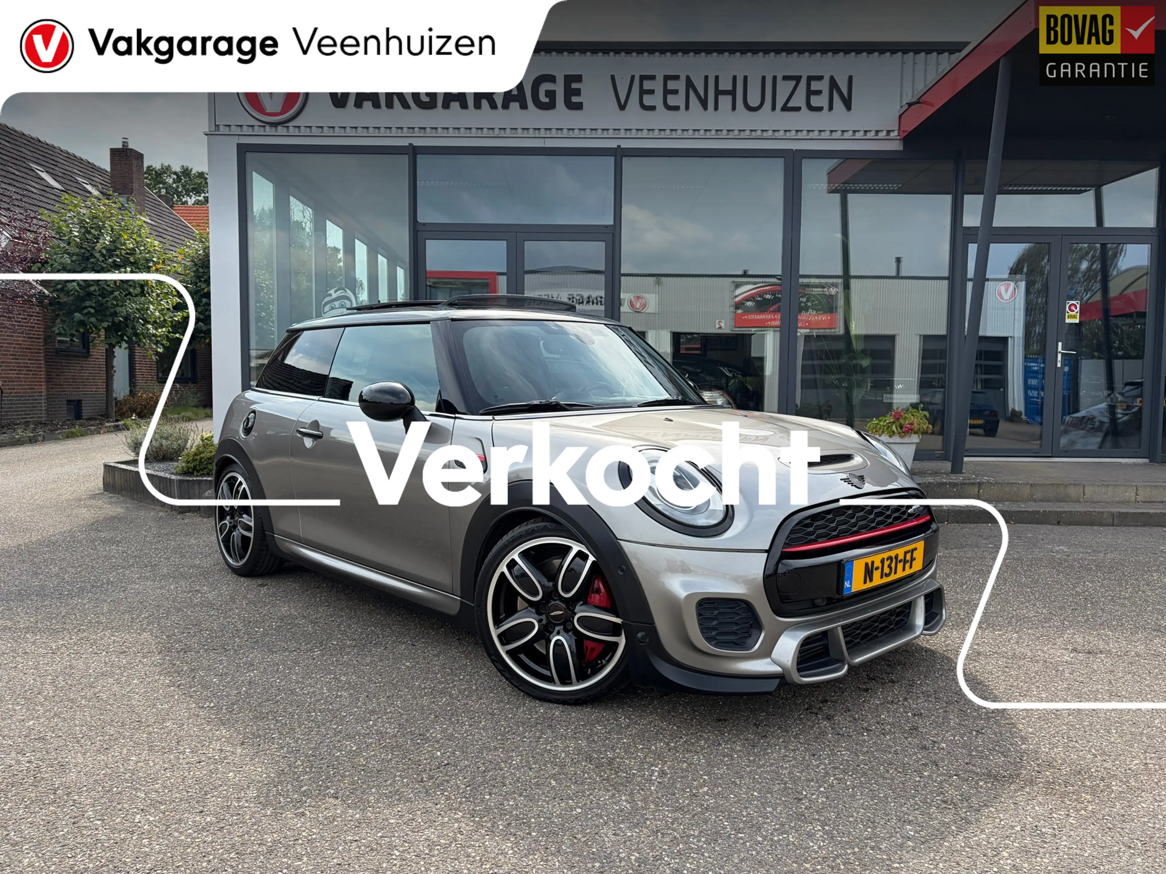 MINI John Cooper Works 3-Deurs 2.0 Chili|Rijklaar prijs|Pano dak|Camera|H