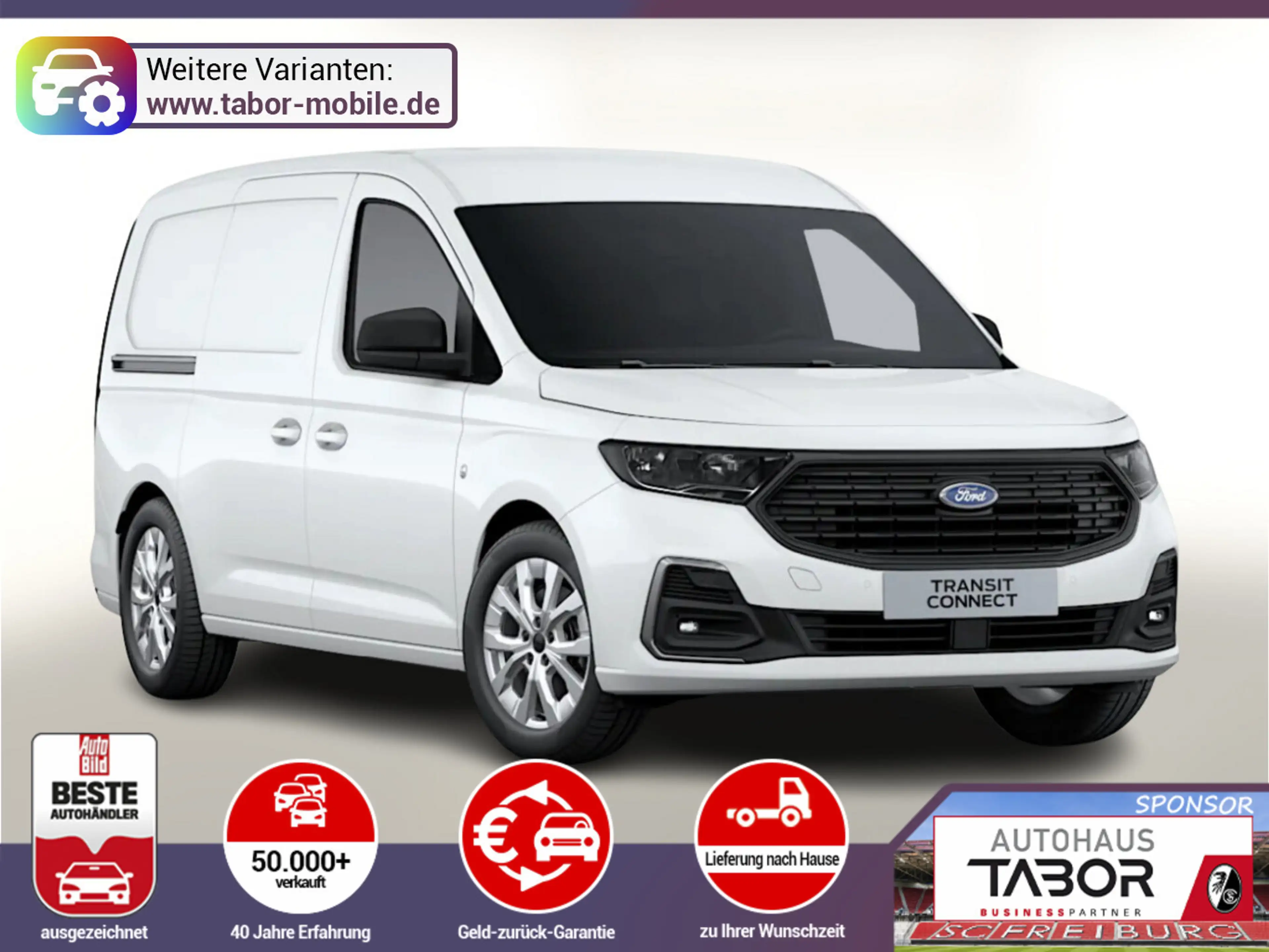 Ford Transit Connect Aut L2 Limited ACC Kam UVP-26%*
