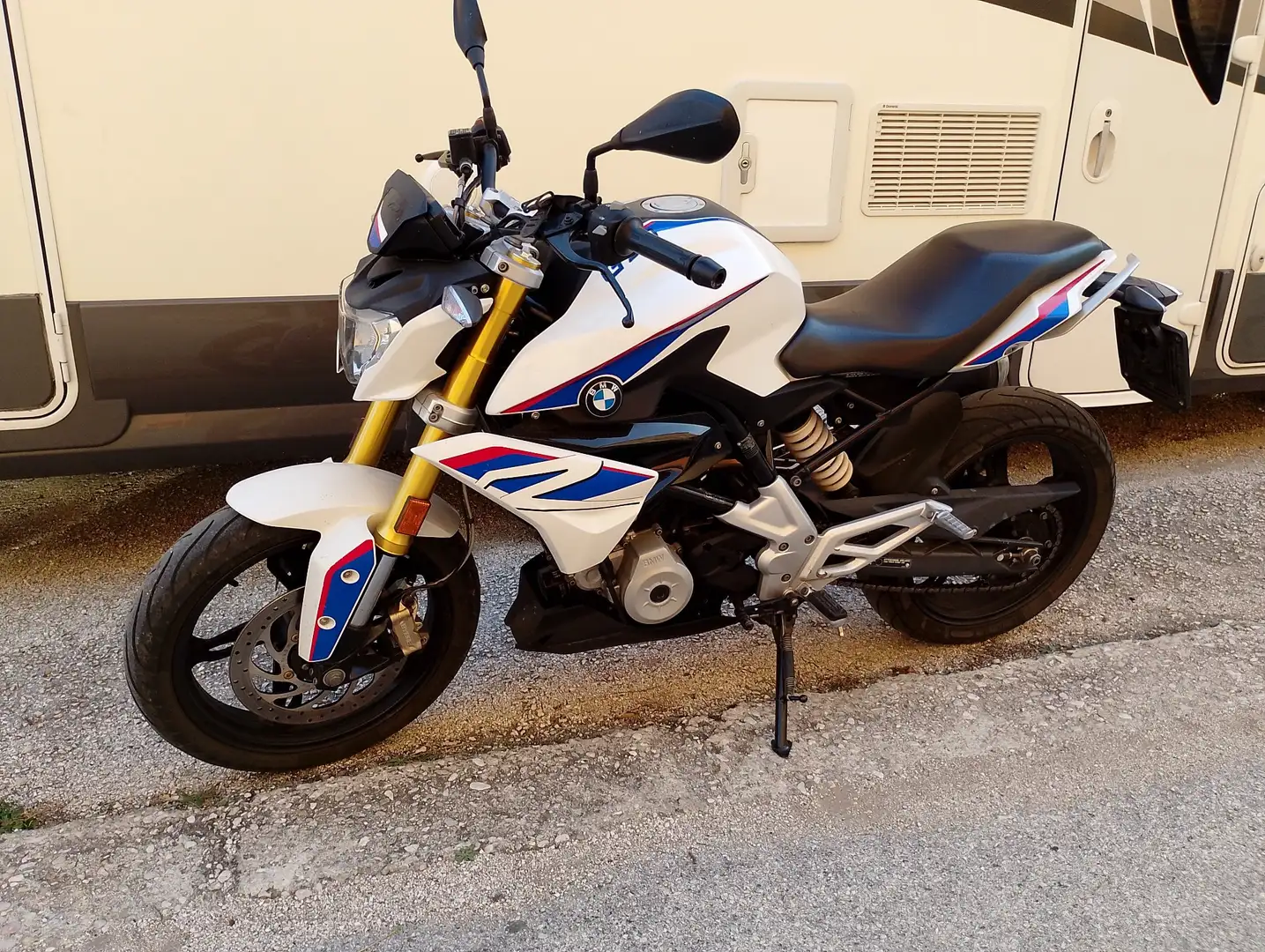 BMW G 310 R Blanc - 1