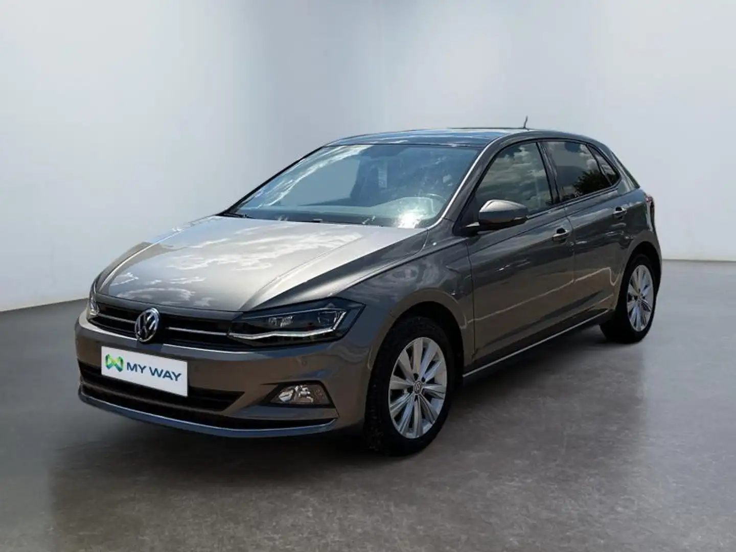 Volkswagen Polo CooperLine*Automatique*GPS*ToitOuvrant*ClimAuto Gris - 1