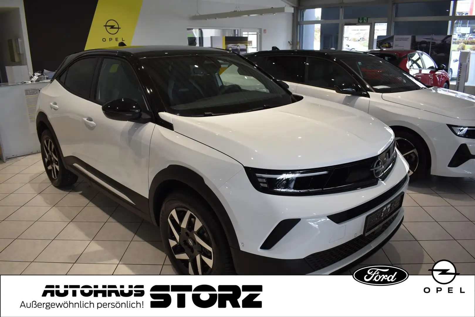 Opel Mokka Edition NAVI|LED|ACC|SITZHEIZUNG|KAMERA|ALLWETTER Weiß - 2