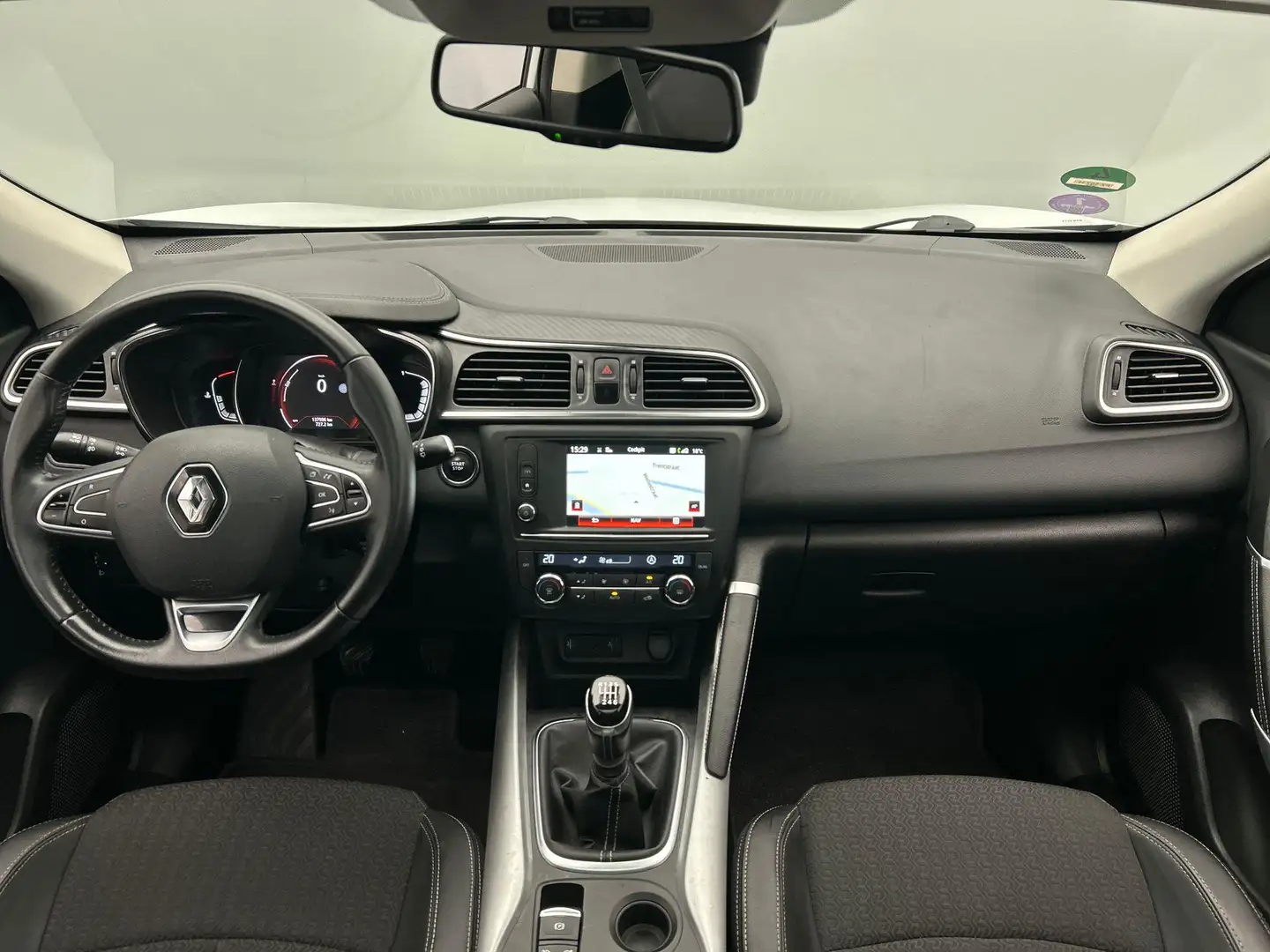 Renault Kadjar 1.2 TCe Intens Trekhaak Pano/dak Navigatie Origine Wit - 2