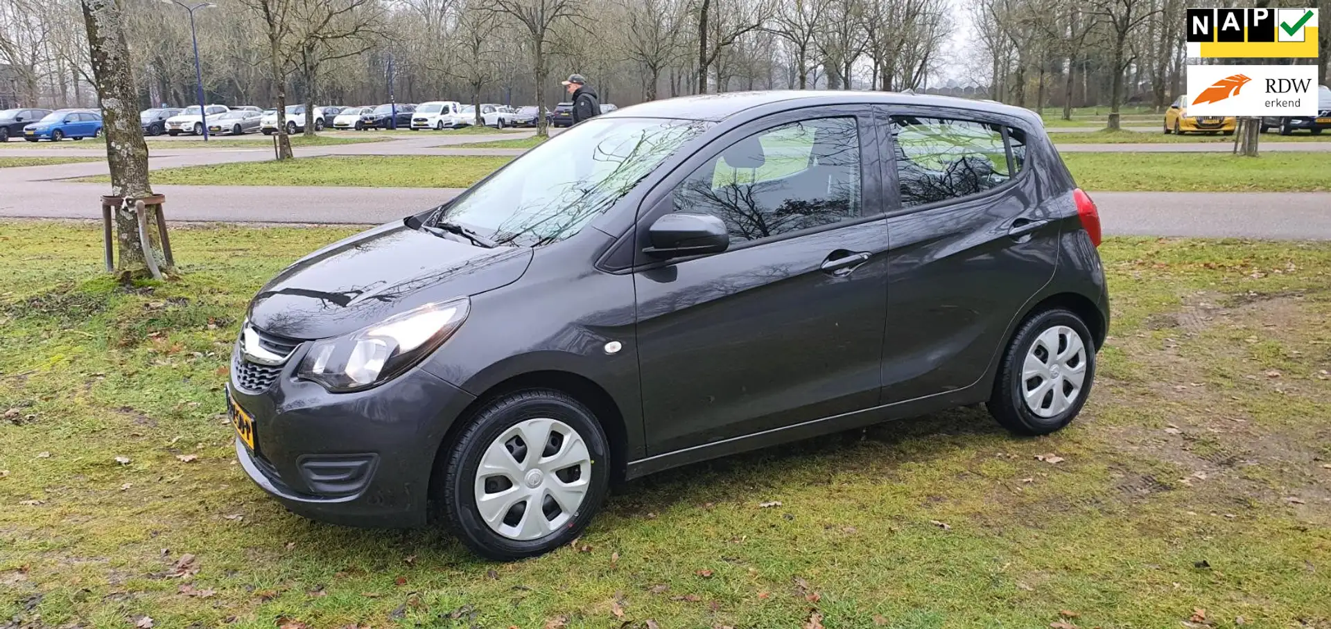 Opel Karl 1.0 ecoFLEX Edition|Airco|Cruise|NAP Grau - 1