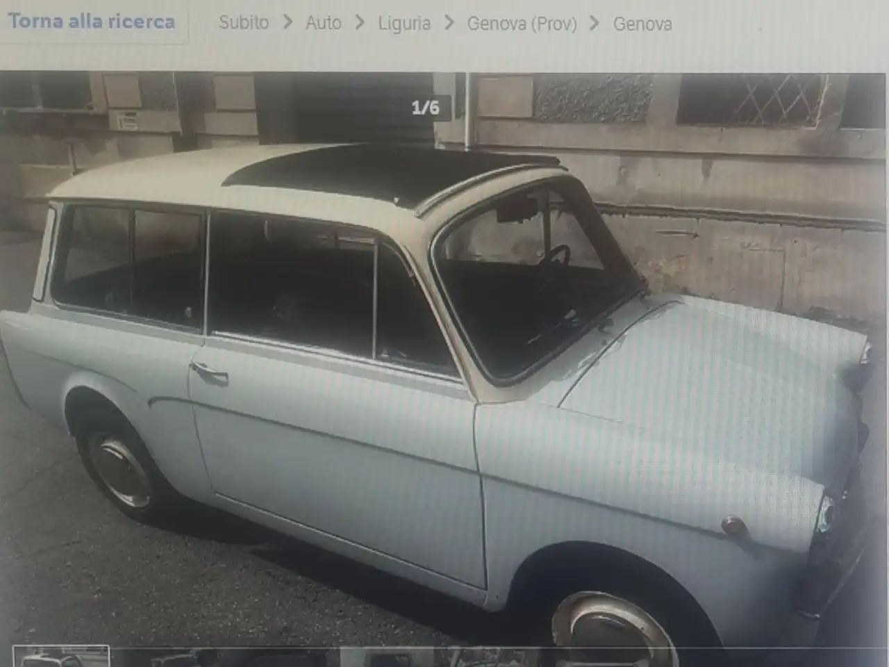 Autobianchi Bianchina Panoramica, foto 7