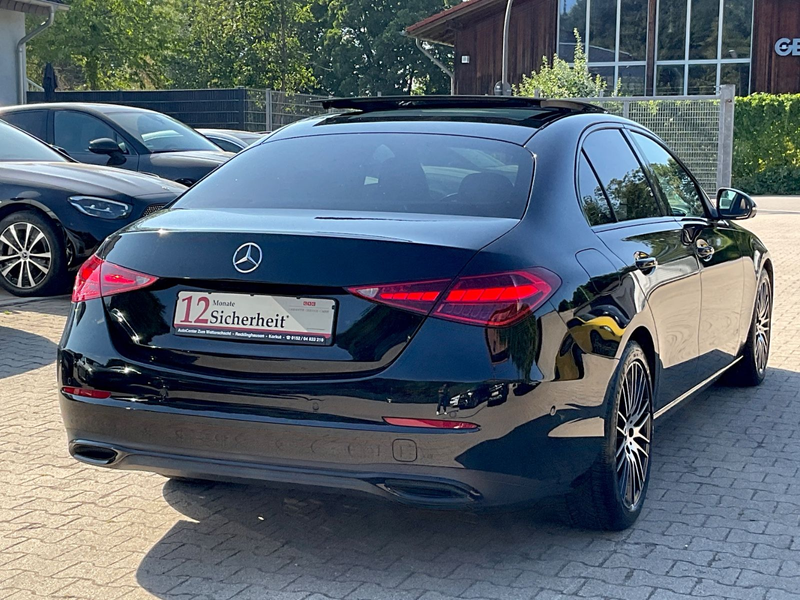 Mercedes-Benz C 200 C200d Lim. 9G-TR-PANODACH-LEDER-360°CAM-DISTRNC- — photo 10