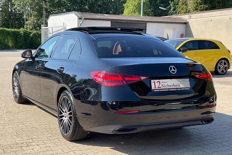 Mercedes-Benz C 200 C200d Lim. 9G-TR-PANODACH-LEDER-360°CAM-DISTRNC- — photo 12