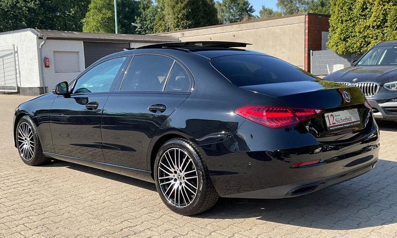 Mercedes-Benz C 200 C200d Lim. 9G-TR-PANODACH-LEDER-360°CAM-DISTRNC- — photo 13