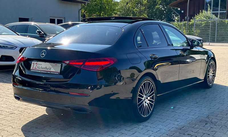 Mercedes-Benz C 200 C200d Lim. 9G-TR-PANODACH-LEDER-360°CAM-DISTRNC- — photo 9