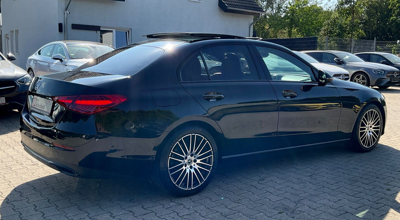 Mercedes-Benz C 200 C200d Lim. 9G-TR-PANODACH-LEDER-360°CAM-DISTRNC- — photo 8