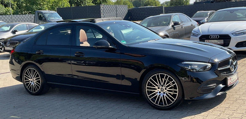 Mercedes-Benz C 200 C200d Lim. 9G-TR-PANODACH-LEDER-360°CAM-DISTRNC- — photo 7