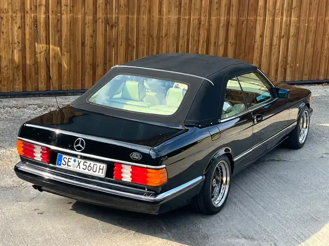 Mercedes-Benz 560 SEC Cabrio, volle Historie, nur 91.000 Km