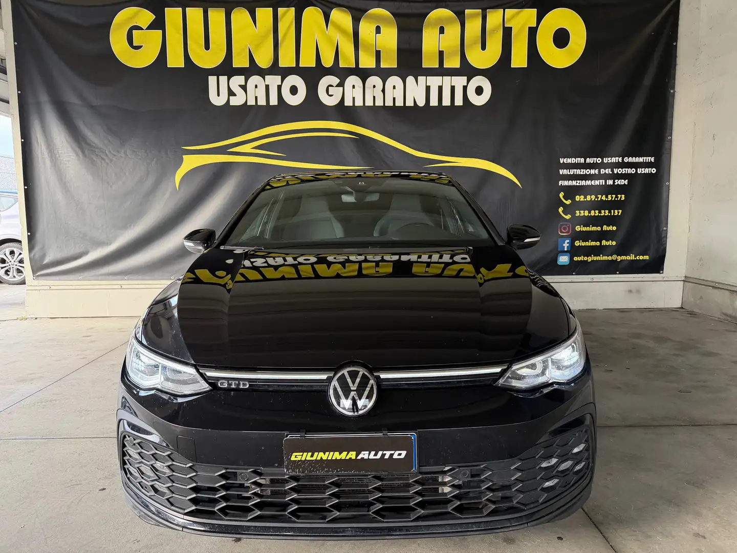 Volkswagen Golf GTD 2.0 tdi GTD 200cv dsg PREZZO PROMO Nero - 2