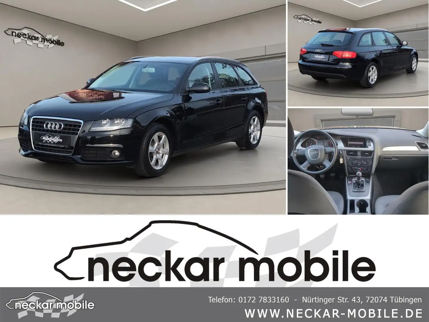 Audi A4 Avant 2.0TDI Attraction Parktronik Sitzheizung Noir - 1